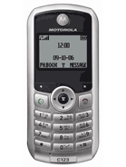 Best available price of Motorola C123 in Pakistan
